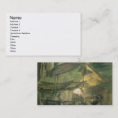 Manet |漁師、c.1861 名刺 (正面/裏面)