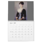 Manet 2014のカレンダー カレンダー (3月 2027)