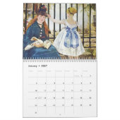 Manet 2014のカレンダー カレンダー (1月 2027)