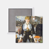 Manet: Aバーat the Folies-Bergere, 1882 マグネット (正面/裏面)