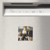 Manet: Aバーat the Folies-Bergere, 1882 マグネット (インサイチュ (食洗機))