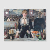 Manet - Aバーat the Folies-Bergere Magnetic Card (正面)
