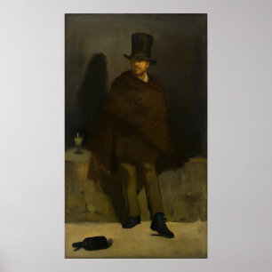 Manet - Absinthe Drinker ポスター