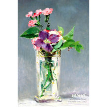 Manet Carnations clematis CC1240美しい花