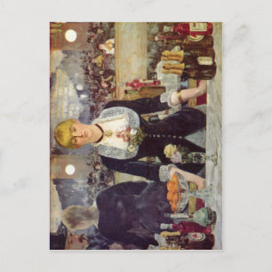 Manet, Edouardバーin den Folies-Berg?re Espa?ol: ポストカード