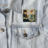 Manet | Gare St. Lazare 1872-3年 缶バッジ (インサイチュ)