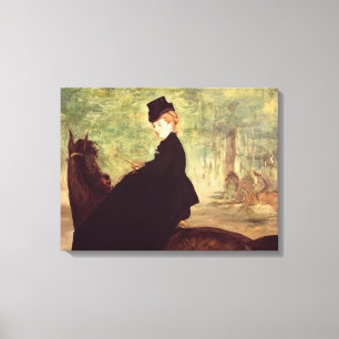 Manet   Horsewoman 1875年 キャンバスプリント