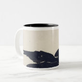 Manet | Le Corbeau 1875年 ツートーンマグカップ (正面左)