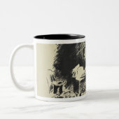 Manet | Le Corbeau 1875年 ツートーンマグカップ (左)
