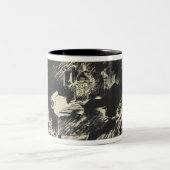 Manet | Le Corbeau 1875年 ツートーンマグカップ (中央)