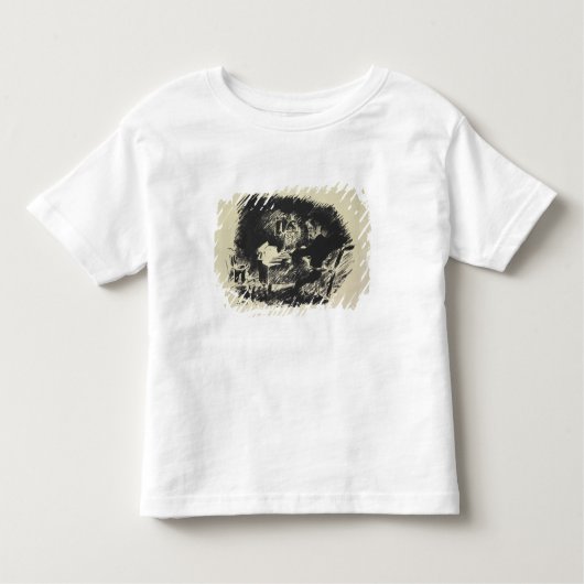 Manet | Le Corbeau 1875年 トドラーTシャツ (正面)