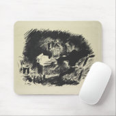 Manet | Le Corbeau 1875年 マウスパッド (マウス)