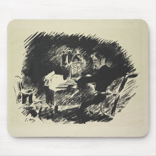 Manet | Le Corbeau 1875年 マウスパッド (正面)