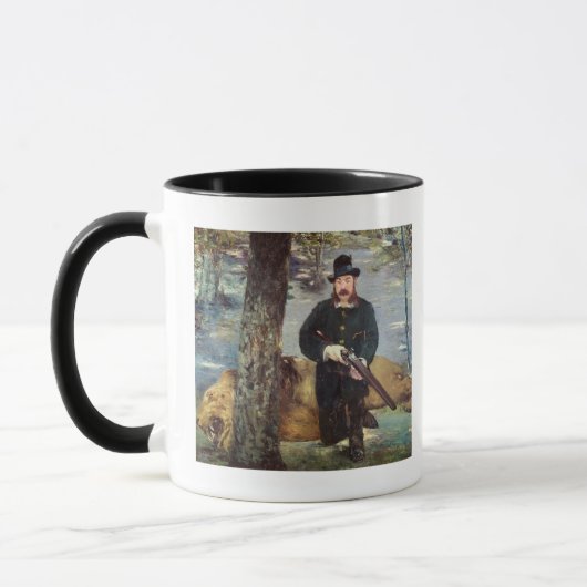 Manet | Pertuisetのライオンのハンター1881年 マグカップ (左)
