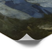 Manet's The Luncheon on the Grass ポスター (角)