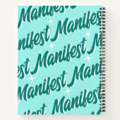 Manfestation Journal ノートブック (裏面)