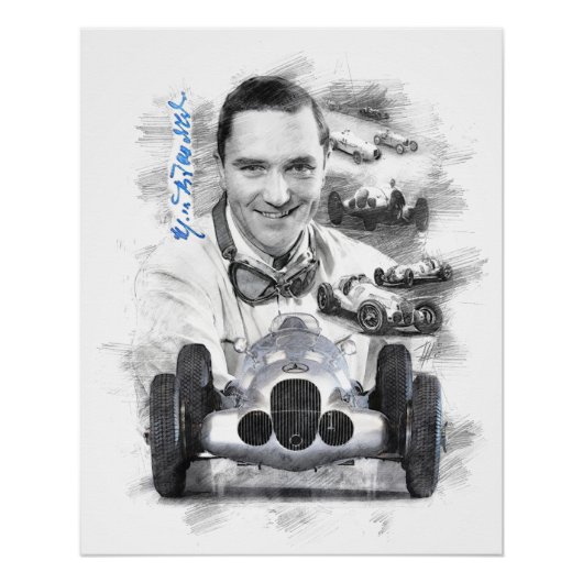 Manfred von Brauchitsch ポスター (正面)