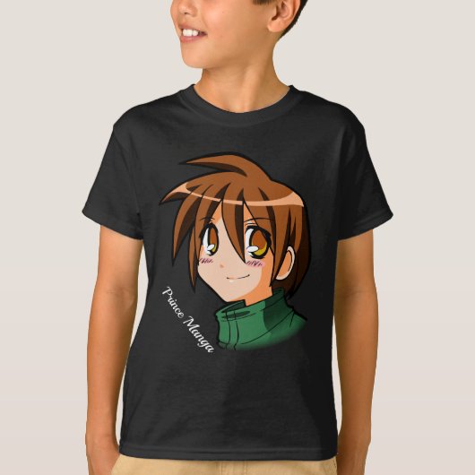 Manga王子のTシャツ Tシャツ (正面)