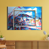 Manga キャンバスプリント (インサイチュ (リビング))