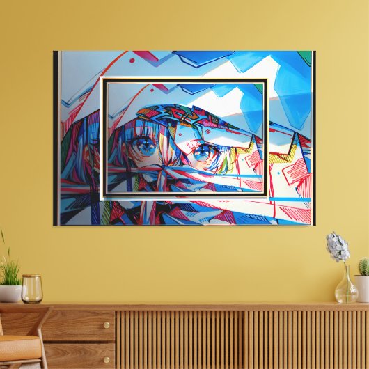 Manga キャンバスプリント (インサイチュ (リビング))