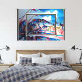 Manga キャンバスプリント (インサイチュ (寝室))