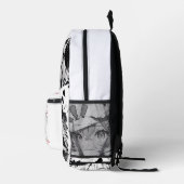 Manga Backpack Anime  プリントバックパック (右)