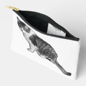 Manga Dot Cat Bag Makes Beauty Prep Playful アクセサリーポーチ (見開き)