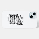 Manga Is My Life Anime Eyes Glitch Art Case-Mate iPhoneケース (裏面 (横))
