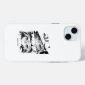 Manga Is My Life Anime Eyes Glitch Art Case-Mate iPhoneケース (裏面 (横))