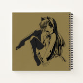 Manga, Neko Catgirl Furry Kawaii Loli  ノートブック (裏面)