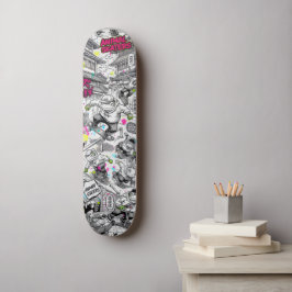 Manga Style Japanese Art for Skateboard & Stickers スケートボード