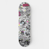 Manga Style Japanese Art for Skateboard & Stickers スケートボード (正面)