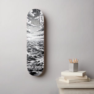 Manga Style Japanese Art for Skateboard & Stickers スケートボード
