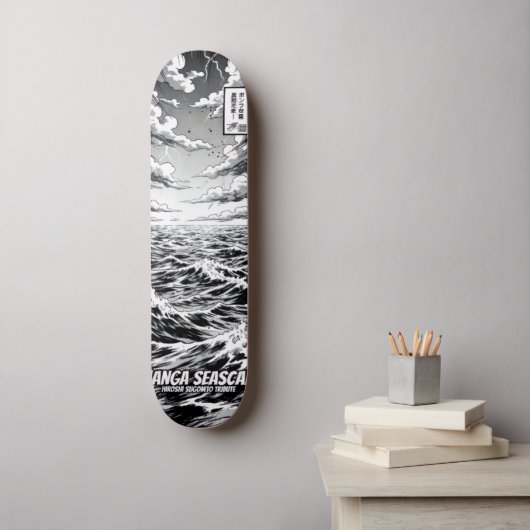 Manga Style Japanese Art for Skateboard & Stickers スケートボード (ウォールアート)