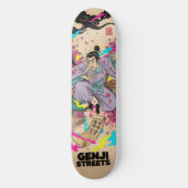 Manga Style Japanese Art for Skateboard & Stickers スケートボード (正面)