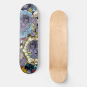 Manga Style Japanese Art for Skateboard & Stickers スケートボード (正面)
