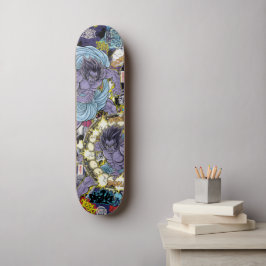 Manga Style Japanese Art for Skateboard & Stickers スケートボード