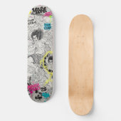 Manga Style Japanese Art for Skateboard & Stickers スケートボード (正面)