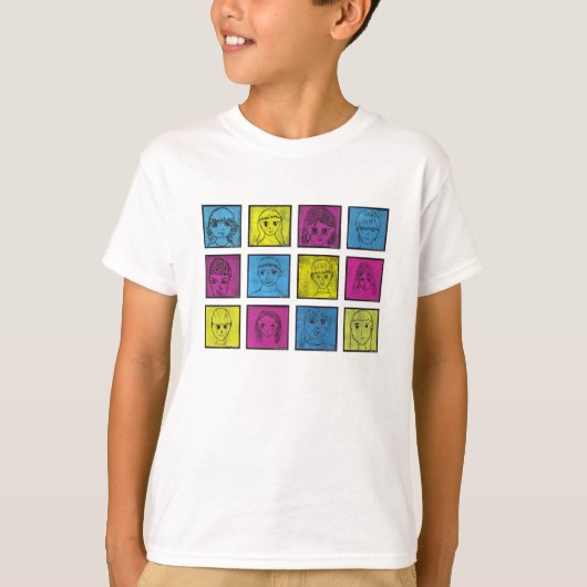 Mangasシリーズ4 Tシャツ (正面)