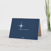 Manger Scene Christian Card シーズンカード (裏面)
