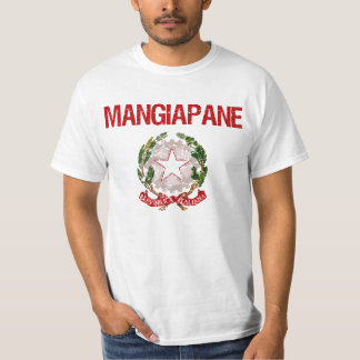Mangiapaneのイタリア人の姓 Tシャツ