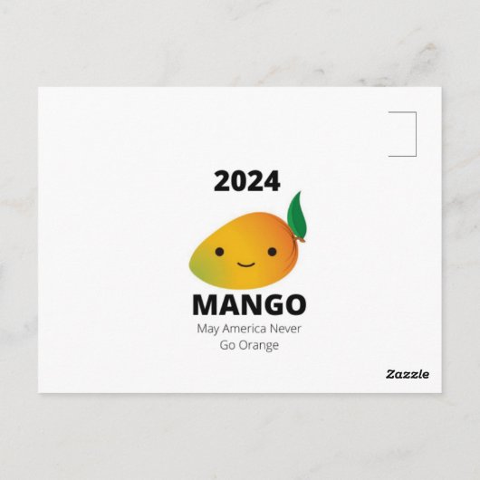 MANGOはがき ポストカード (裏面)