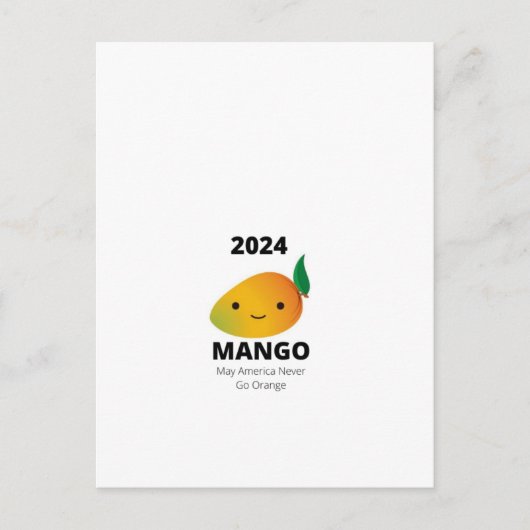 MANGOはがき ポストカード (正面)