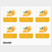 Mangoスモールビジネスラベル スクエアシール (シート)