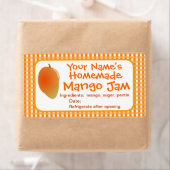 Mangoパーソナライズされた Jam Canning Jar Labelsスタンプ ラベル (インサイチュ)