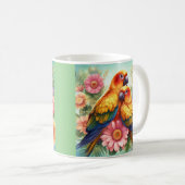 Mango and Tangoさん、Sweet Tweets コーヒーマグカップ (正面右)