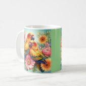 Mango and Tangoさん、Sweet Tweets コーヒーマグカップ (正面左)