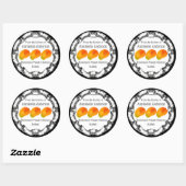 Mango Chutneyラベルのパーソナライズ ラウンドシール (シート)