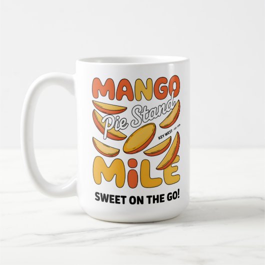 Mango Mile Pie Stand コーヒーマグカップ (左)