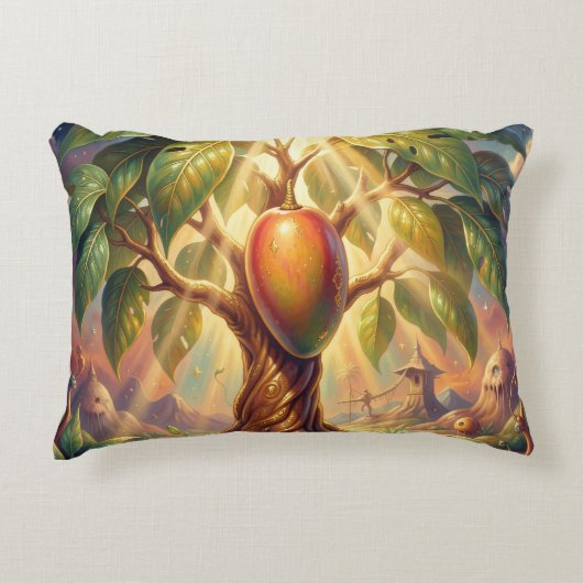 Mango – Tropical Fruit Full of Flavor´11 アクセントクッション (正面)